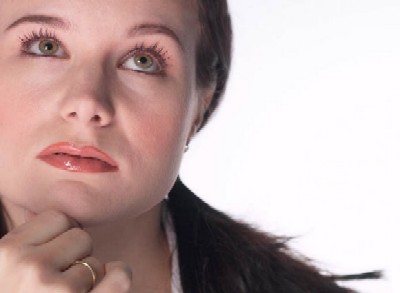Woman Mulling Opporunities