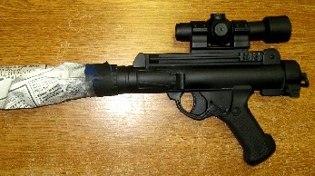 RFT Gun Masked for Painting