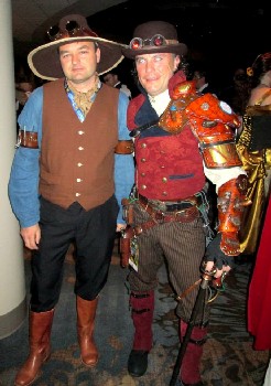 Steampunk Mission and Mickey Flint
