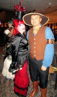 Steampunk Mission and Red Girl