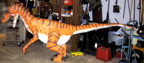 Velociraptor Prop Finished - Side