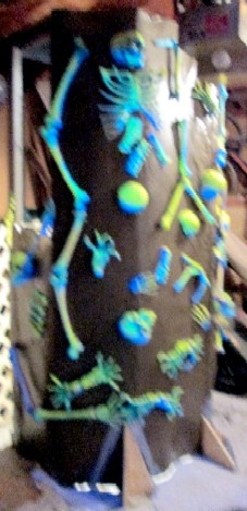 Skeleton Tree Bones Applied Left