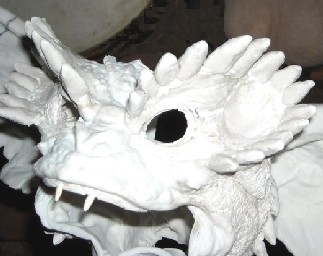 Close-up of Eye Horn Sculpting