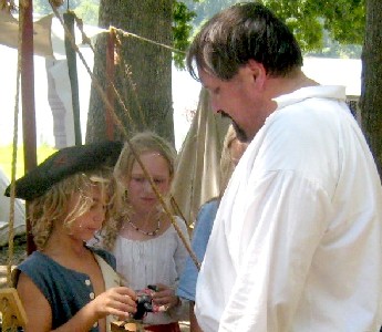 Pirate Action Figure Winner and Dan