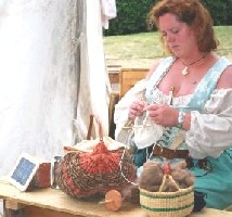 Sunday display - sewing