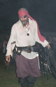 Captain Spike Pierce of the Bone Island Buccaneers