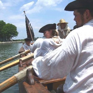 The Archangels rowing