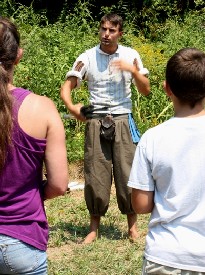 Budabi Brother Eric explains something