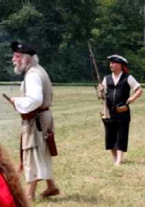 The pirates in the battle