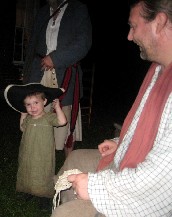 Pip wearing Mark's Hat 1