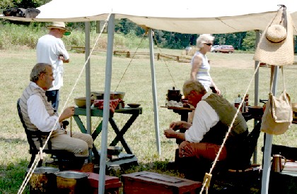 Larry Burns and Don Dunkelberger at home