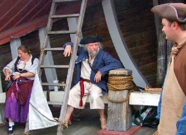 Mark Gist on the Santa Mari