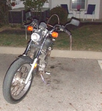 Kreiger's motorcycle
