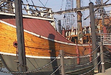 The front of the Santa Maria