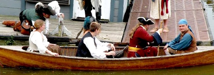 the crew of the HMS Scow