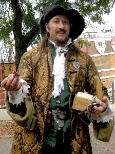 Shannon with his mini-cannon 2