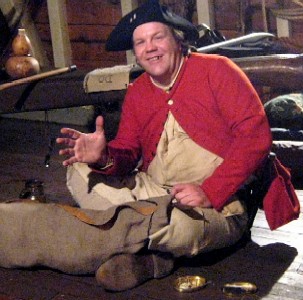 Jay smiles and waves 