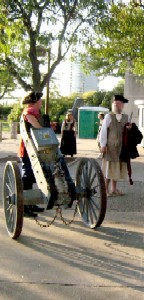 The Rieske's wheeling off their cannon