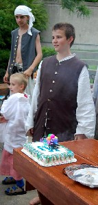 Andrew and cake