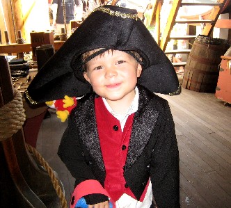 A budding pirate