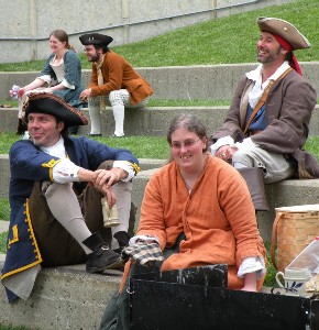 Christopher, Ivan Henry and Gretchen laughing