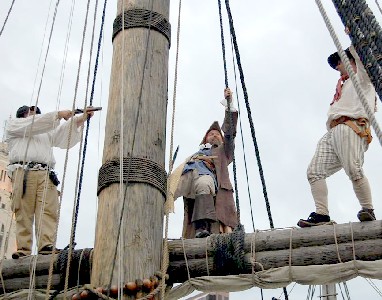 George shoots Michael (cheating)