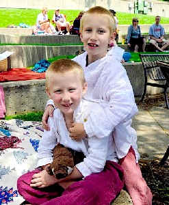 Otter with Zach and Ryan Thatcher