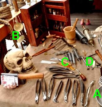 Surgeon's Table Left Side