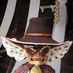 Brain Gremlin with Patrick Hand hat