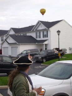 Michael and Bryan with swords