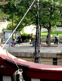 Segway tour looking at Santa Maria