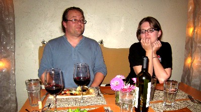 Parasol girl Krista Graves