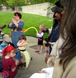 Birthday Girl Not Appreciating 
        our Singing