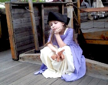 Lily Glum About Her Hat