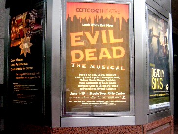 Evil Dead the Musical Poster