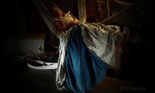 Blue Jessica Hammocking