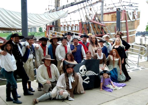 Group Shot of Re-enactors