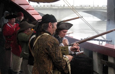 Blackpowder Gun Firing