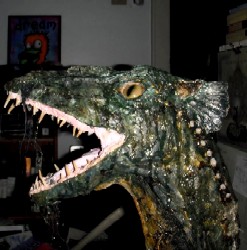 Tirzah's Dragon Outside Well