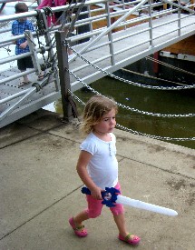 Ok, she took THAT ship...