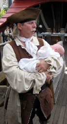 Dennis holding Alexander