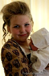 Elizabeth holding Alexander