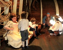 Back room discussion chatting