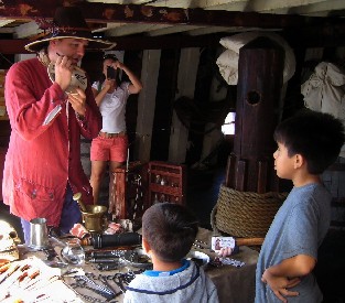 Mission explaining the dental pelican