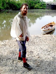 Michael Colosimo at the boat ramp