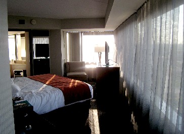 Hotel Room on a Slant