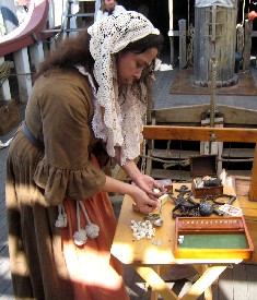 Diosa setting up the games