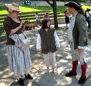 Michael recruits Grace to lower the ladder