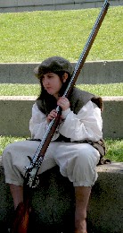 Grace with a large gun