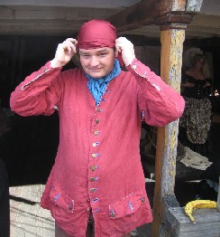 Mission Scarf tying 3